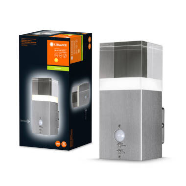 Image of Ledvance Endura Cube 5W Warm White LED Outdoor Wall Light with PIR Sensor