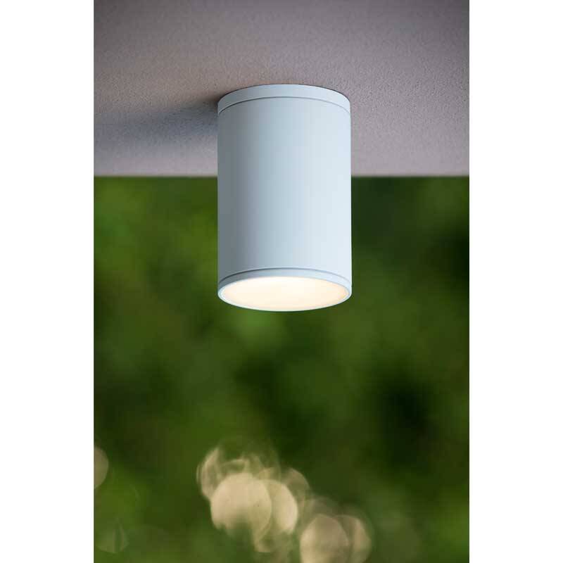Image of Lucide Tubix Outdoor Flush Ceiling Light