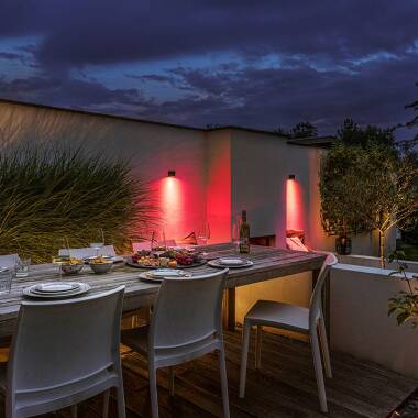 Image of Techmar Plug and Play - Gilvus WIFI Smart Plus LED Outdoor Wall Light