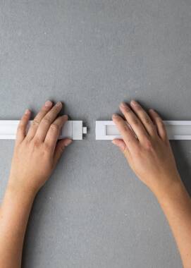 Combine Cabinet Straight Connector