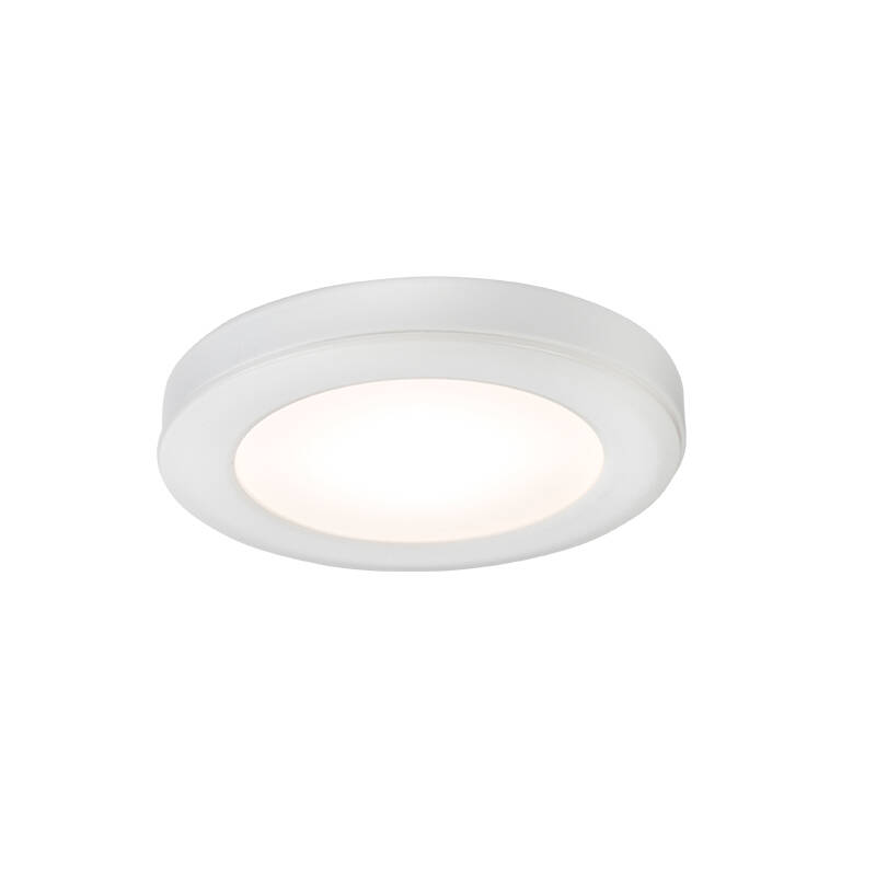 Image of Veil 2.5W Warm White Dimmable LED Low Voltage Under Cabinet Light Kit - Brushed Chrome