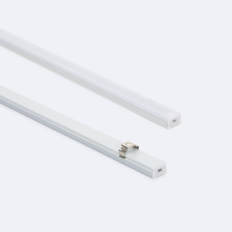 Image of Surface Mounted 12x8 Aluminium Profile for LED Strip