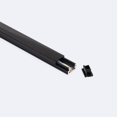 Image of Surface Mounted 12x8 Aluminium Profile for LED Strip
