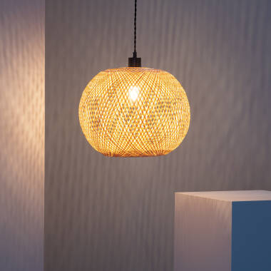 Image of Edit Bamboo Ceiling Pendant Light