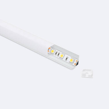 Image of 2m Triangular Aluminium Corner Profile for LED Strip