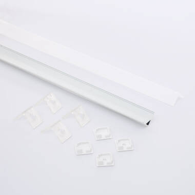 Image of 2m Triangular Aluminium Corner Profile for LED Strip
