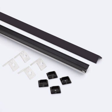 Image of 2m Triangular Aluminium Corner Profile for LED Strip