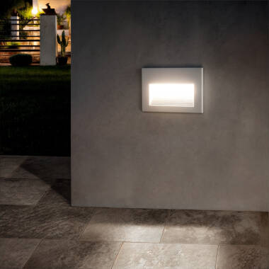 Image of Edit Goethe Horizon LED Recessed Outdoor Wall Light IP65