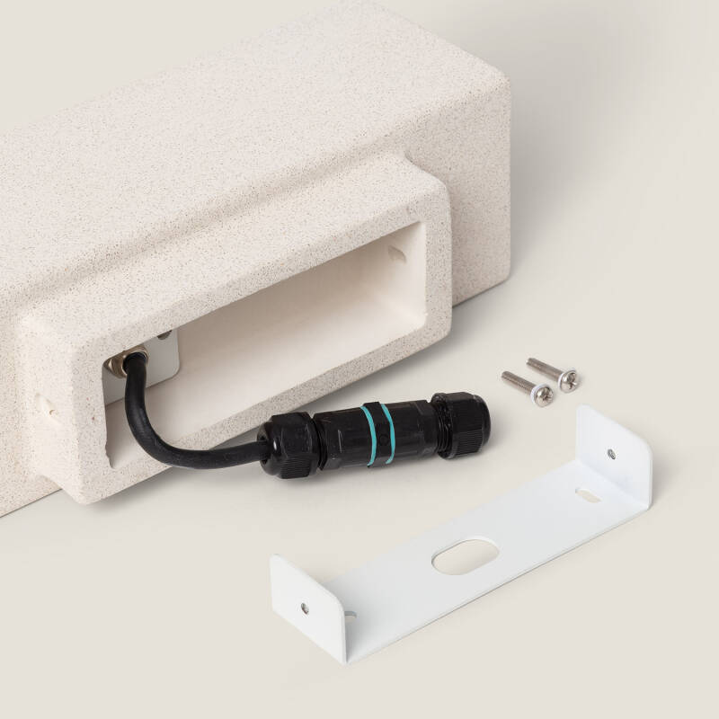 Image of Edit Banjar Concrete Outdoor Up & Down Wall Light