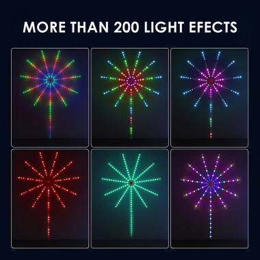 Image of Digital SPI RGBIC KIT Firework Effects with Response to Music