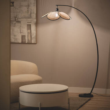 Image of Edit Nirvana Rattan Floor Lamp