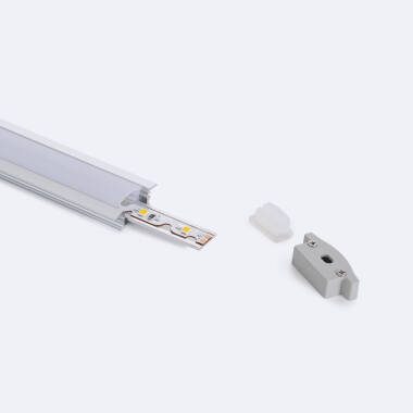 Image of Watertight Recessed 2m Aluminium Profile for LED Strip