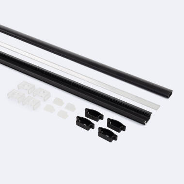 Image of Watertight Recessed 2m Aluminium Profile for LED Strip
