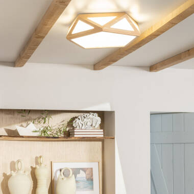 Image of Edit Altigen 20W CCT Selectable LED Flush Geometric Ceiling Light