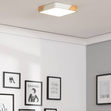 Image of Edit Dari Square 18W Selectable LED Flush Ceiling Light