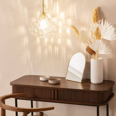 Image of Edit Tassel Glass Ceiling Pendant Light