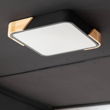 Image of Edit Dari Square 18W Selectable LED Flush Ceiling Light