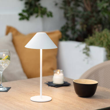 Image of Edit Tiber USB Rechargeable LED Outdoor Table Lamp