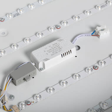 Image of Edit Broadway 20W LED Round Flush Ceiling Light