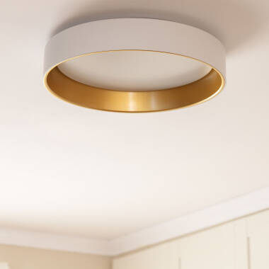 Image of Edit Broadway 20W LED Round Flush Ceiling Light