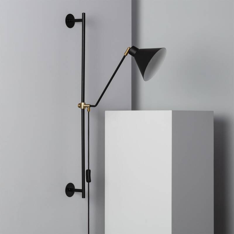 Image of Edit Oga Adjustable Wall Light with Plug