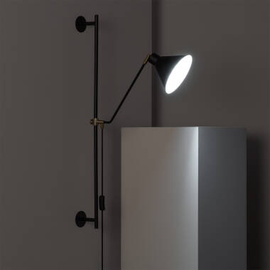 Image of Edit Oga Adjustable Wall Light with Plug