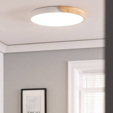 Image of Edit Dari Round 36W CCT LED Flush Ceiling Light