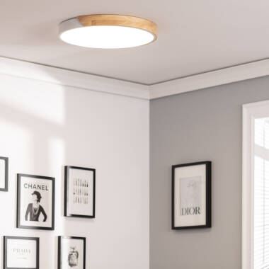 Image of Edit Dari Round 36W CCT LED Flush Ceiling Light