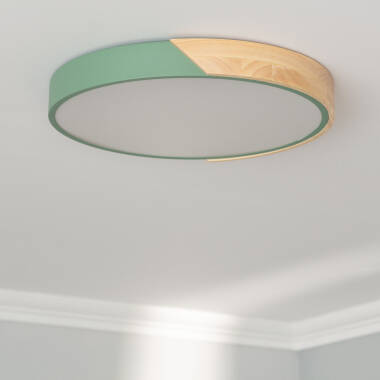 Image of Edit Dari Round 24W CCT LED Flush Ceiling Light