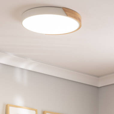 Image of Edit Dari Round 24W CCT LED Flush Ceiling Light