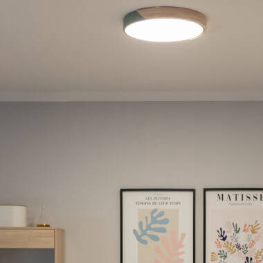 Image of Edit Dari Round 24W CCT LED Flush Ceiling Light