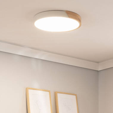 Image of Edit Dari Round 24W CCT LED Flush Ceiling Light
