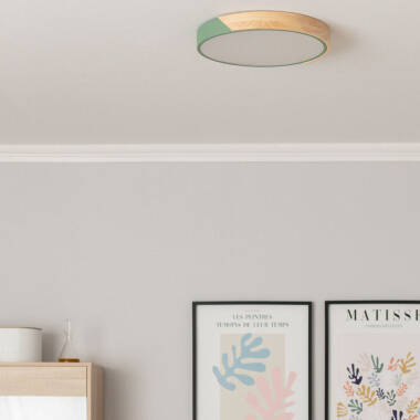 Image of Edit Dari Round 24W CCT LED Flush Ceiling Light