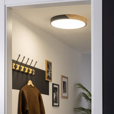 Image of Edit Dari Round 24W Selectable LED Flush Ceiling Light