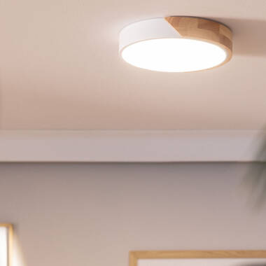 Image of Edit Dari Round 18W CCT LED Flush Ceiling Light