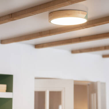 Image of Edit Dari Round 18W CCT LED Flush Ceiling Light