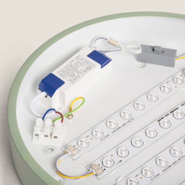 Image of Edit Dari Round 18W Selectable LED Flush Ceiling Light