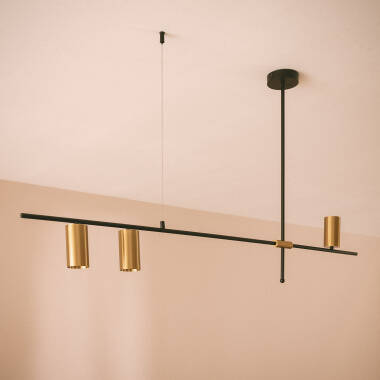 Image of Edit Auzoa 3 Light Bar Ceiling Pendant