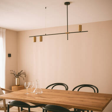 Image of Edit Auzoa 3 Light Bar Ceiling Pendant
