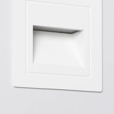 Image of Edit Wabi 3W Square LED Recessed Outdoor Wall Light