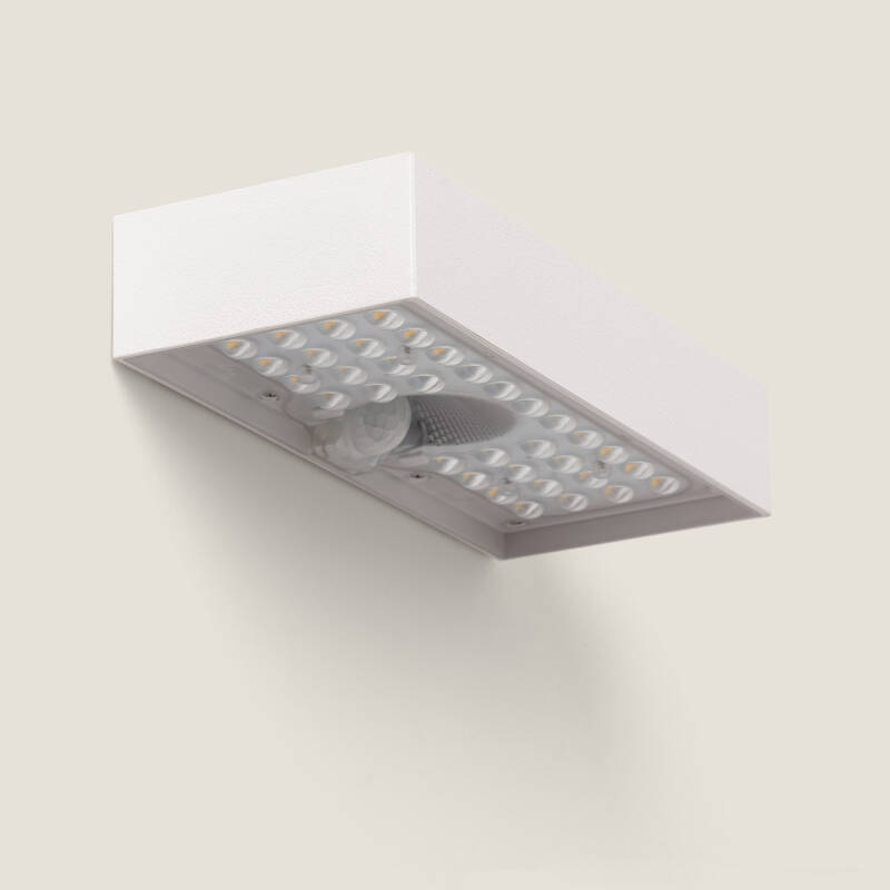 Image of Suri Karl Solar LED Outdoor Flush Wall Light with PIR Sensor