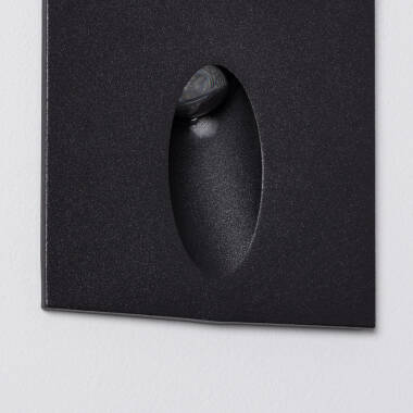 Image of Edit Wabi 3W Square LED Recessed Outdoor Wall Light