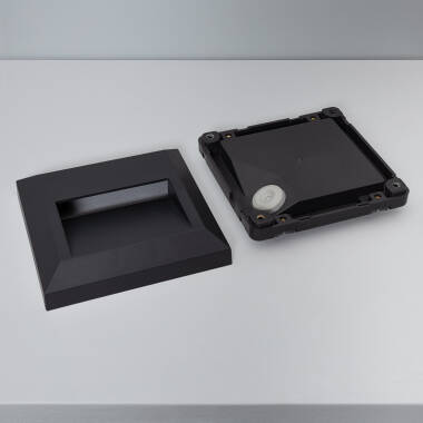 Image of Edit 1W Byron Outdoor Square LED Wall Light