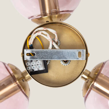 Image of Edit Amatler 3 Light Flush Ceiling Light