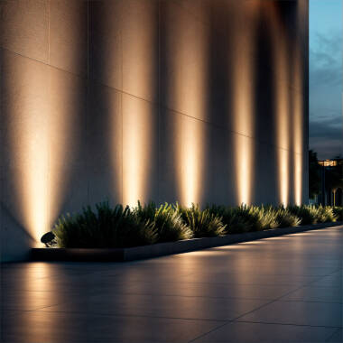 Image of Outdoor 18W LED Spotlight Colmar IP67