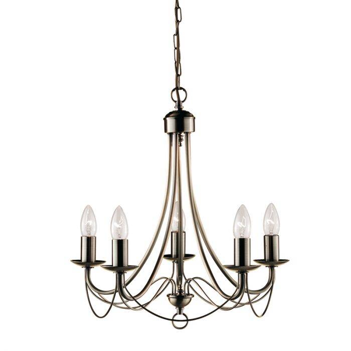 Image of Searchlight Maypole 5 Light Chandelier