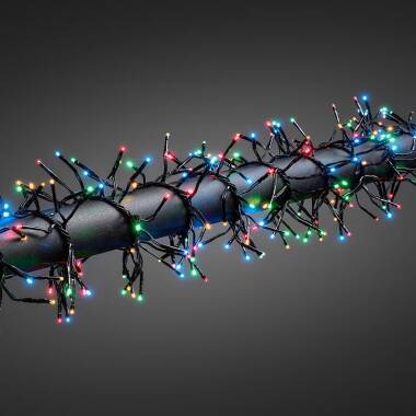 Konstsmide 11.3M Multi Colour LED Multi-Function Cluster String Lights