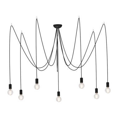 Edit Spider 7 Arm Ceiling Pendant Light