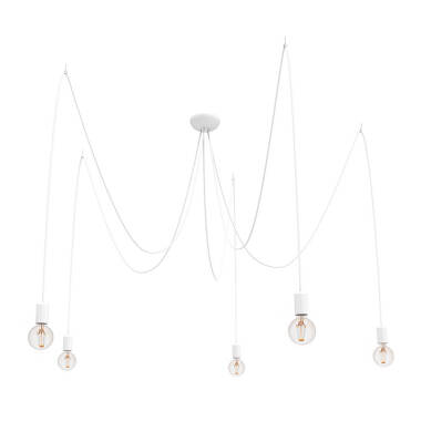 Edit Spider 5 Arm Ceiling Pendant Light