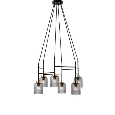 Edit Zac 6 Arm Ceiling Pendant Light